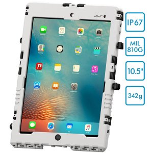 aiShell 10, wei Schutzgehuse mit Touchfolie klar fr Apple iPad Pro 10.5 (2017), iPad Air 3 (2019), iPad 7 (2019), iPad 8 (2020), iPad 9 (2021)