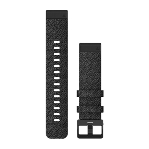 Garmin QuickFit 20 Nylon Armband, schwarz (010-12875-00) fr Garmin fenix 7S Pro Solar