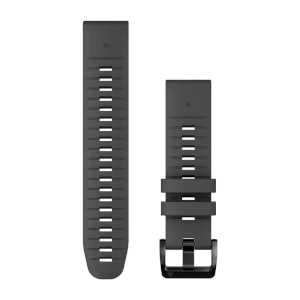 Garmin QuickFit 22 Silikon Armband, graphit (010-13280-09) fr Garmin Instinct 2 dezl Edition