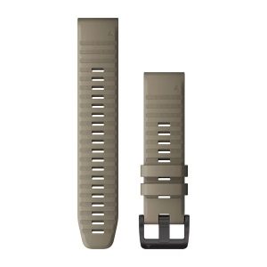 Garmin QuickFit 22 Silikon Armband, dunkelbeige (010-12863-02) fr Garmin Instinct 2 Camo Edition