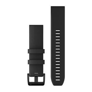Garmin QuickFit 22 Silikon Armband, schwarz (010-12901-00) fr Garmin quatix 6
