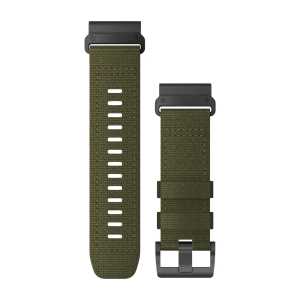 Garmin QuickFit 26 Nylon Armband, olivgrn (010-13010-10) fr Garmin Instinct 2X Solar Tactical Edition