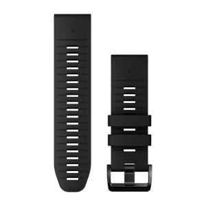 Garmin QuickFit 26 Silikon Armband, schwarz (010-13281-00) fr Garmin fenix 7X Solar