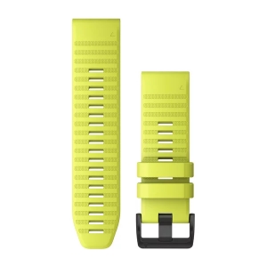 Garmin QuickFit 26 Silikon Armband, gelb (010-12864-04) fr Garmin Instinct 2X Solar