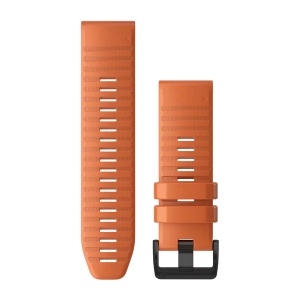 Garmin QuickFit 26 Silikon Armband, orange (010-12864-01) fr Garmin quatix 6X Solar