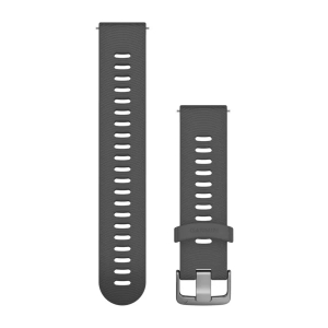 Garmin Silikon Schnellwechsel Armband 20mm, grau (010-11251-1N) fr Garmin Forerunner 245