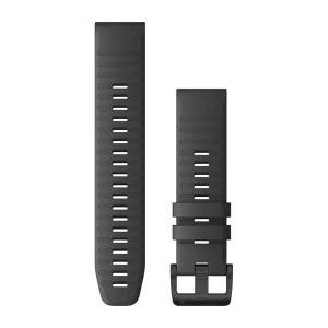 Garmin QuickFit 22 Silikon Armband, schiefer (010-12863-22) fr Garmin fenix 6 Pro