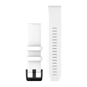 Garmin QuickFit 22 Silikon Armband, wei (010-12901-01) fr Garmin fenix 6 Pro Solar
