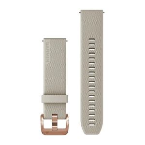 Garmin Silikon Schnellwechsel Armband 20mm, beige (010-13114-02) fr Garmin Forerunner 245