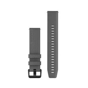 Garmin Silikon Schnellwechsel Armband 20mm, schiefergrau (010-13076-03) fr Garmin Forerunner 645