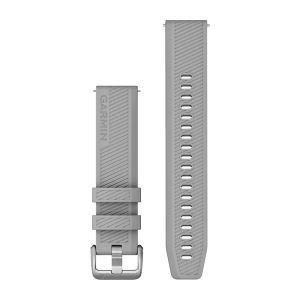 Garmin Silikon Schnellwechsel Armband 20mm, hellgrau (010-12925-00) fr Garmin Forerunner 645