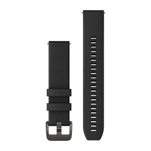 Garmin Silikon Schnellwechsel Armband 20mm, schwarz (010-13114-00) fr Garmin Forerunner 645