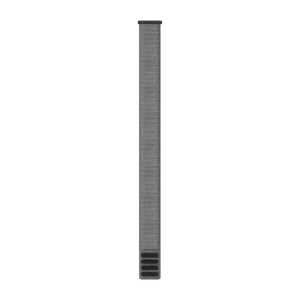 Garmin UltraFit 26mm Nylon Armband, grau (010-13306-21) fr Garmin fenix 6X