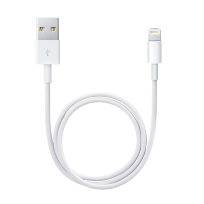 Apple Lightning auf USB Kabel (50cm) fr Apple iPad 4 (2012 - Modelle A1458, A1459, A1460)