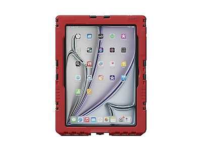 aiShell Air 11, rot Schutzgehuse mit Touchfolie klar fr Apple iPad Air 11 M2 (2024)