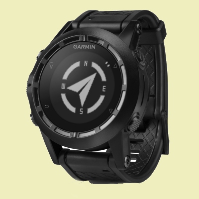 Garmin tactix mit Kompass Ansicht