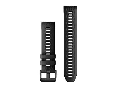 Garmin 22mm Silikon Armband, schwarz (010-13234-02) fr Garmin Approach S70 47mm (2023)