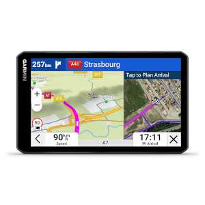 Garmin dezl LGV720 (010-02924-10) LKW Navigationsgert mit Europakarten + Live Traffic via App