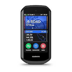 Garmin Edge 1050 (010-02890-01), Fahrradcomputer mit 3,5 Zoll LCD-Touchscreen und installierter Fahrradkarte