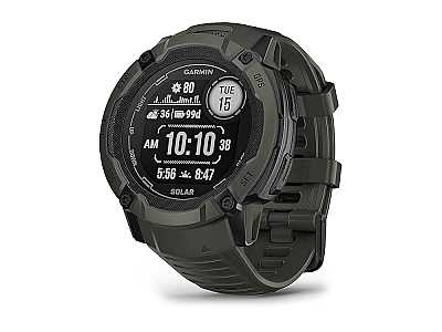 Garmin Instinct 2X Solar, mossgrn (010-02805-05), Outdoor Smartwatch