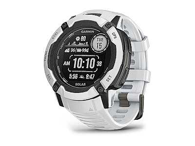 Garmin Instinct 2X Solar, weiss (010-02805-04), Outdoor Smartwatch