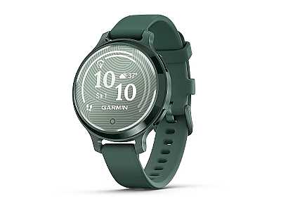 Garmin Lily 2 Active (010-02891-02), Fitness Smartwatch mit Silikon Armband, grn