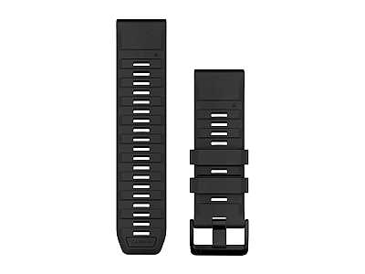 Garmin QuickFit 26 Silikon Armband, schwarz (010-13393-02) fr Garmin Instinct 2X (2023)